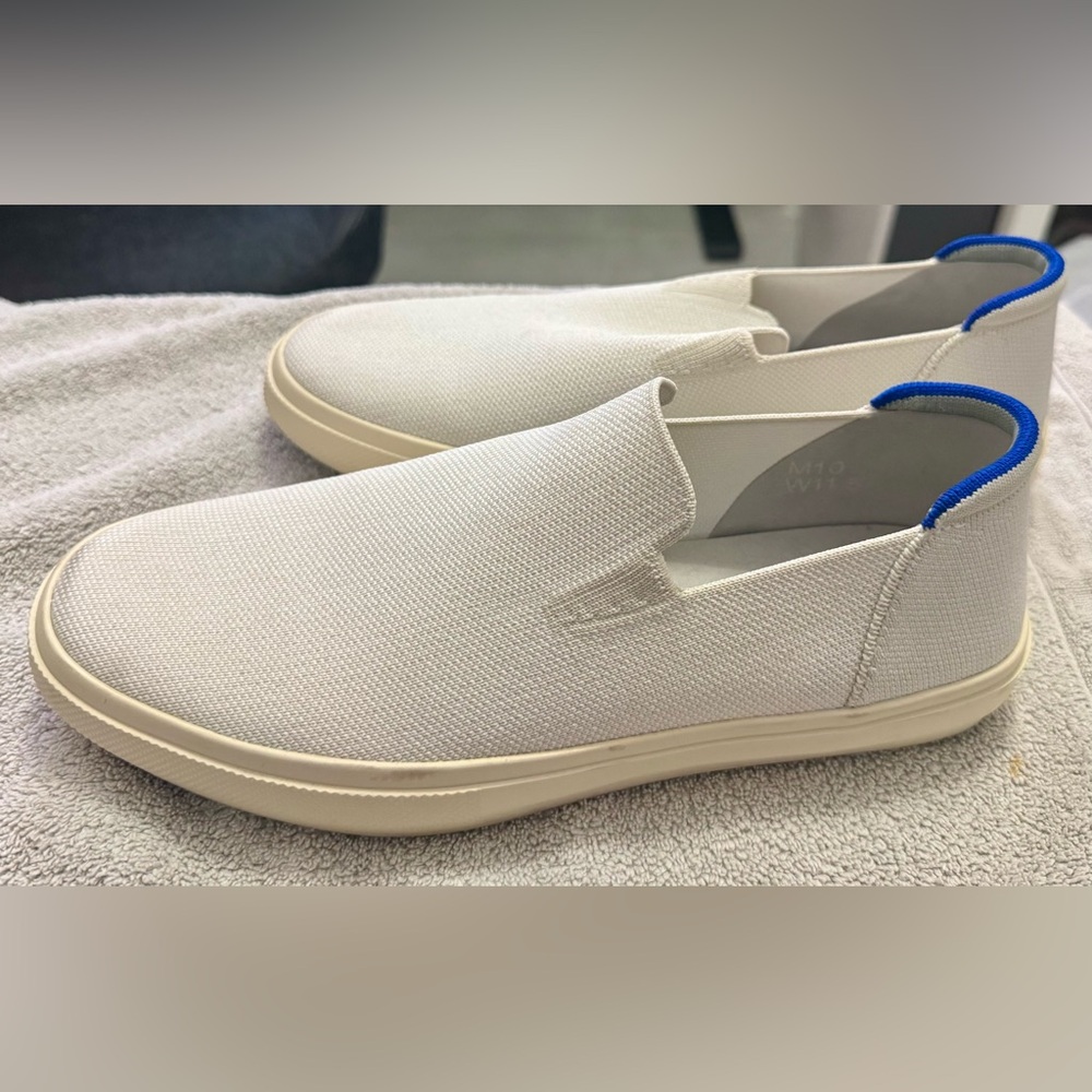 Rothy’s The City Slip On - Men’s 10 - White